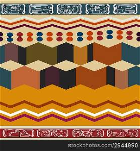 Abstract ethnic seamless texture