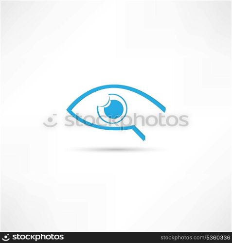 abstract eye icon