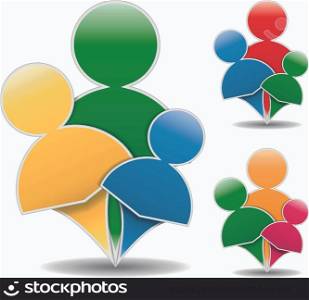 Abstract Family Icon