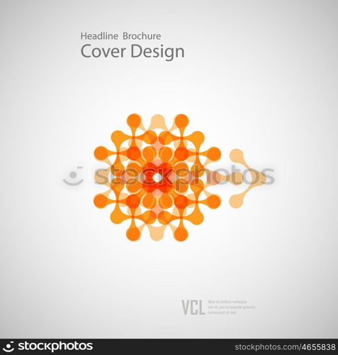 Abstract figure. Vector concept. Abstract figure. Vector concept.