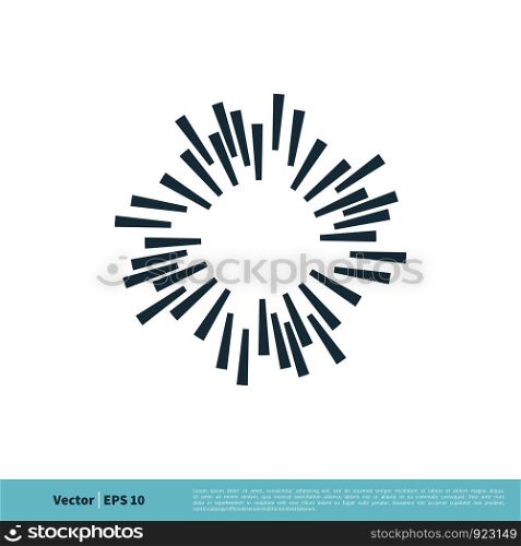 Abstract Firework / Sparkle Icon Vector Logo Template Illustration Design. Vector EPS 10.