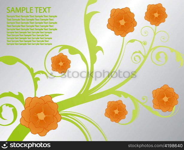 abstract floral background