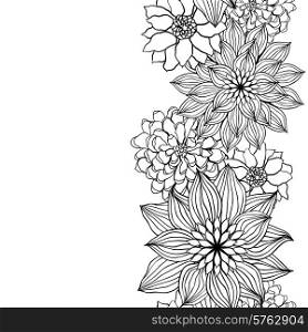 Abstract floral background. Vector flower element for design.. Abstract floral background. Vector flower element for design