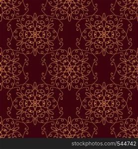 Abstract floral hand drawn seamless pattern.Vintage texture.Vector background for your design