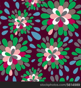 Abstract floral pattern