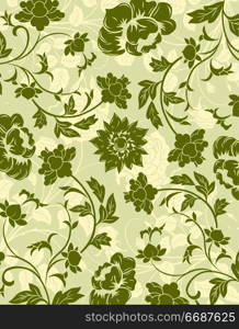 Abstract floral pattern