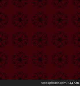 Abstract floral seamless pattern.Vintage texture.Vector background for your design