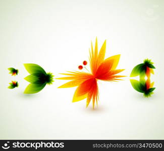 Abstract flower background