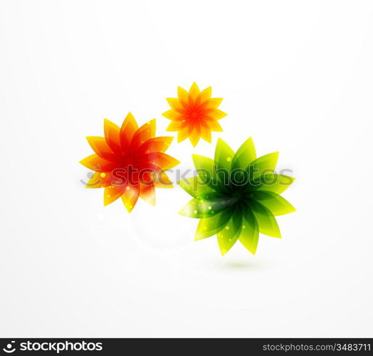 Abstract flower background