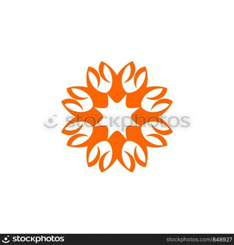 Abstract Flower vector Logo Template Illustration Design. Vector EPS 10.