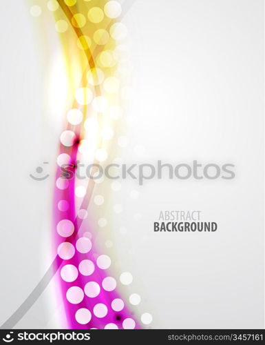 Abstract flowing wave background