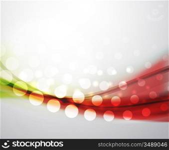 Abstract flowing wave background