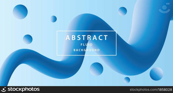 Abstract fluid background vector graphic template design