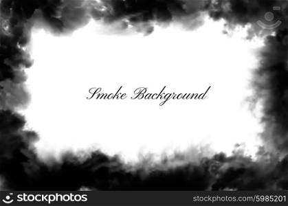 Abstract fog background with copy space. Vector illustration.