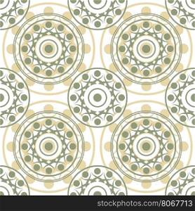 abstract form circles seamless pattern vector background