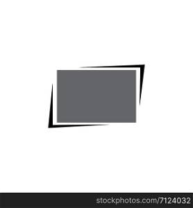 Abstract frame vector illustration concept