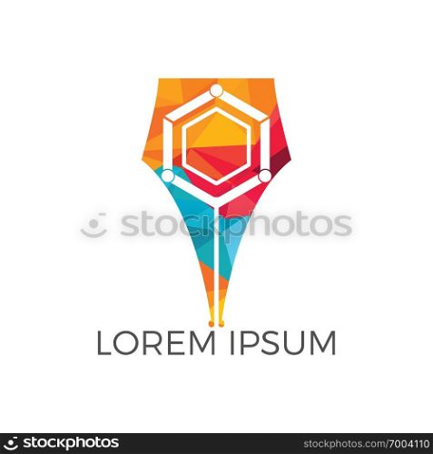 Abstract fresh of people activity and community logo. Community  education logo design.