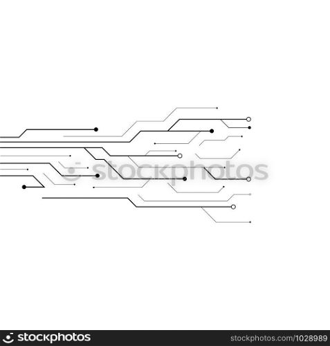 Abstract future digital science technology concept