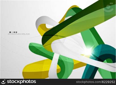 Abstract futuristic design background. Colorful swirl shape abstract futuristic design background
