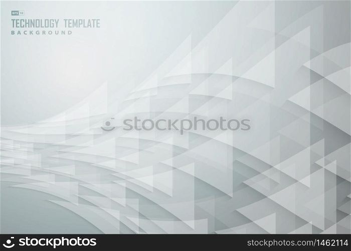 Abstract futuristic design of mesh triangle pattern design artwork decoration background. Use for poster, presentation, ad, template. illustration vector eps10