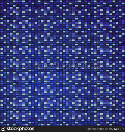 Abstract futuristic gradient blue square pattern background, vector eps10
