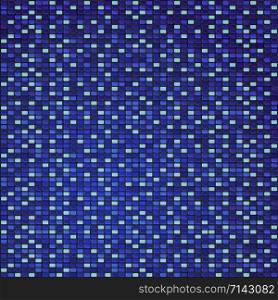 Abstract futuristic gradient blue square pattern background, vector eps10