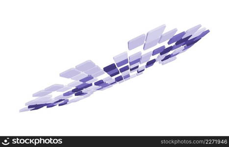 Abstract Futuristic Grid Business Background. Checked  Business Background. Vector Illustration.