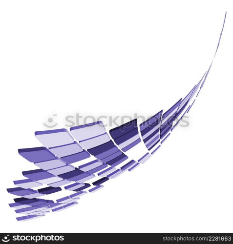 Abstract Futuristic Grid Business Background. Checked Business Background. Vector Illustration.