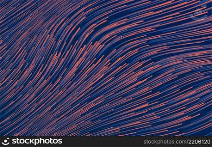 Abstract futuristic lines template decorative style. Overlapping design of gradient color background. Illustration vector