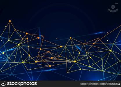 Abstract futuristic technology background