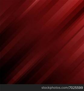 Abstract futuristic template geometric diagonal lines on dark red background. Vector illustration