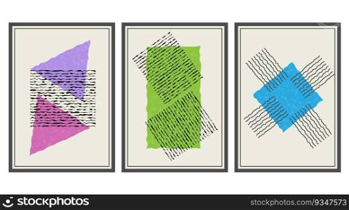 Abstract geometric art for interior design, paintings, covers, posters. Creative design layout for creative ideas