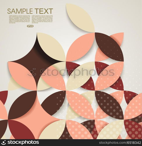 Abstract geometric background. Can be used for Cards, Covers, Voucher, Posters, and Flyers layout.. Abstract geometric background.