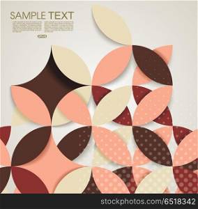 Abstract geometric background. Can be used for Cards, Covers, Voucher, Posters, and Flyers layout.. Abstract geometric background.
