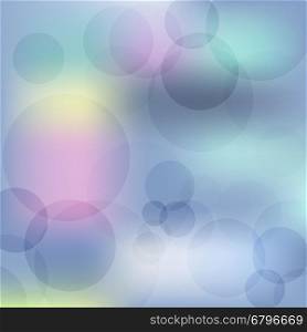 Abstract geometric background, circle generic backdrop for design, square template, vector