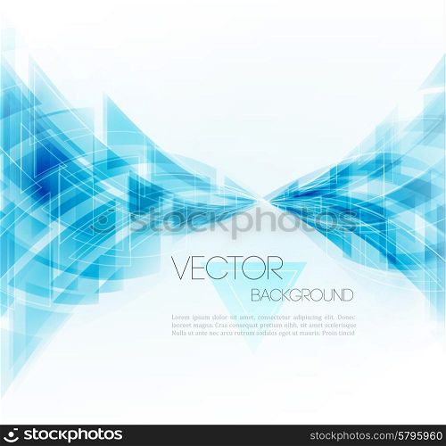 Abstract Geometric Background Design. Vector Abstract Geometric Background. Triangular design. EPS 10