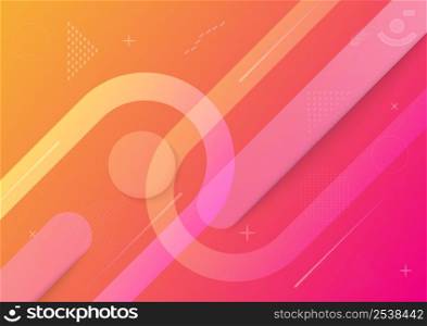 Abstract geometric background. Dynamic shapes composition. Eps10 vector.