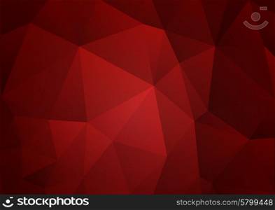 Abstract Geometric Background for Design . Vector red Abstract Geometric Background for Design EPS10