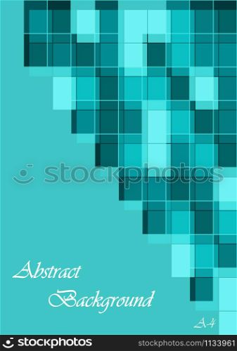 Abstract geometric background for the design of the cover, screen saver, for sites and applications Modern colors.