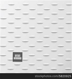 Abstract geometric background, paper cut texture with shadow. Simple clean background texture, interior wall panel pattern.