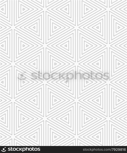 Abstract geometric background. Seamless flat monochrome pattern. Simple design.Slim gray triangles.