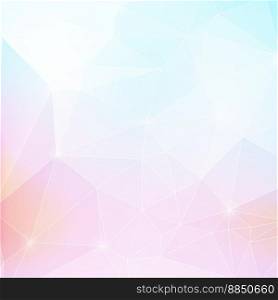 Abstract geometric background template vector image
