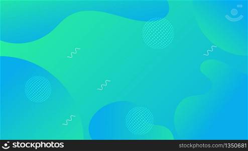 Abstract geometric background. Trendy gradient shapes.