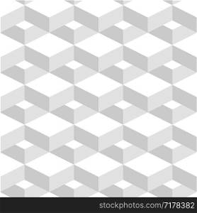 Abstract Geometric Background White Color in 3d design. Vector illustration. Abstract Geometric Background White Color in 3d design