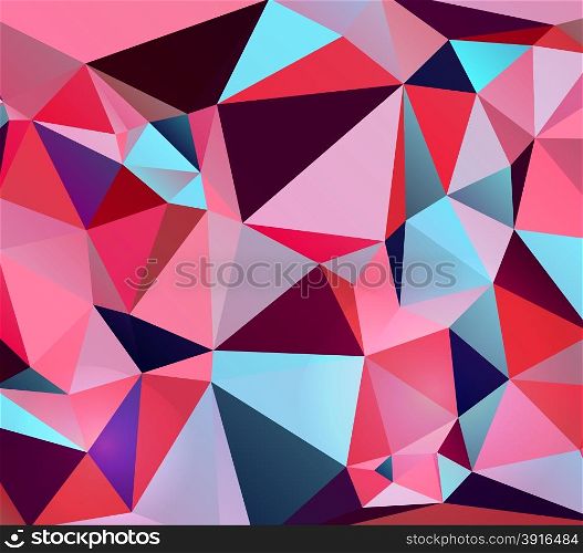 abstract geometric background with color triangular polygons.. Colorful abstract vector. triangular geometric