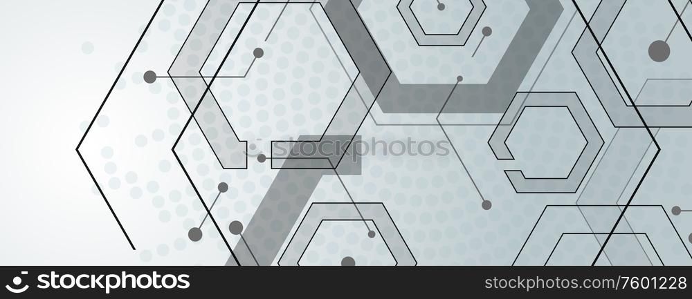 Abstract geometric background with gexagon shapes.. Abstract geometric background with gexagon shapes