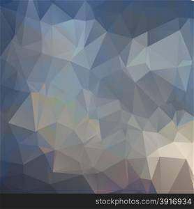Abstract geometric background with polygons. Vector background. Abstract triangular background
