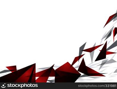 Abstract Geometric Background with Triangles