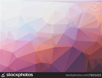 Abstract geometric background with triangles