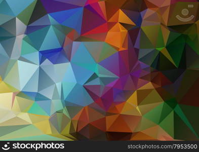 Abstract geometric background with triangles